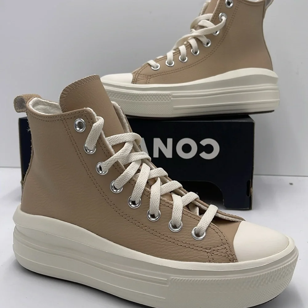 Converse WMNS Tan High-Top Leather Platform Sneakers A09261C
CTAS MOVE HI WARM - Picture 14 of 16